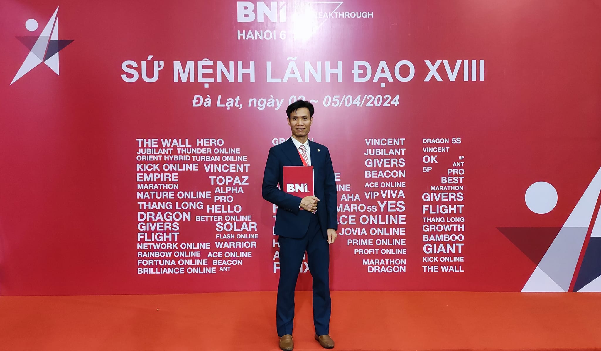 Phạm Tùng đào tạo BNI Hà Nội 6